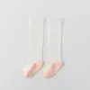 Amazon Calcetines Altos para Bebé Recién Nacido Calcetines para Bebé con Puño Suelto Calcetines Largos con Cordones Calcetines Antideslizantes con Recubrimiento de Puntos