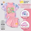 2025 Nuevo Fiesta Cinco Dibujos Animados Traje de Baño Infantil Niñas Secado Rápido Dividido Niñas Protección Solar Traje de Baño Moderno