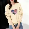 Sudadera Casual Versátil de Moda para Mujer Otoño e Invierno 2026 Nuevo Estilo Holgado Perezoso de Moda Top de Manga Larga