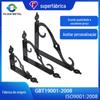 Processamento de fonte personalizada fornecimento de fábrica Suporte decorativo em forma de S suporte de ferro suporte de partição de suporte extravagante
