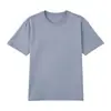 2026 Camiseta Casual Esportiva para Deslocamento Diário Verão Novo Estilo Camiseta Publicitária com Logo Estampado Cor Sólida Manga Curta