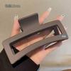 Pinza para el cabello de gran tamaño, pinza para el cabello múltiple, pinza para el cabello con forma de disco para la parte posterior de la cabeza para mujer, pinza para el cabello con forma de tiburón cuadrada gruesa, tocado