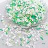 5MM Estrella Perla Bambú Mezclado 20ML Accesorios de Arcilla Blanda Diamante Acrílico Perla DIY Cerámica Decorativa Accesorios para Labios