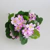 Flor artificial de Begonia de cinco puntas, flor para decoración de boda, flor para exterior, alquiler de planta verde, flor falsa, accesorios de decoración para sala de estar en casa