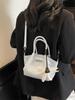 Bolsas de Palha de Verão Transfronteiriças de Nicho para Mulheres 2026 Nova Moda Versátil Bolsa Transversal Bolsa de Mão Tendência Bolsa de Balde