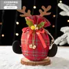 Decoração de Natal Sacola de Presente de Véspera de Natal Sacola de Doces de Natal Sacola de Presente Velhinho Fofo Sacola de Maçã Sacola Tote Infantil