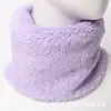 Nuevo calentador de cuello térmico de lana de cordero para invierno, elegante y versátil, adecuado para ciclismo al aire libre, protección para el cuello a prueba de viento y frío para mujeres