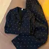 Pijama de Algodón Nube de Manga Larga y Pantalón Largo para Niñas, Lindo y Dulce, Dibujos Animados, Conjunto de Ropa para Casa
