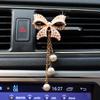 Amazon para creative Diamond Crystal suministros de decoración para salida de aire de coche clip de perfume para aire acondicionado al por mayor damas
