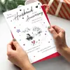 Compra directa transfronteriza de tarjetas de regalo sinceras de confesión, gratitud para aniversarios de bodas, cartas de amor de reflexión de aniversario y tarjetas de felicitación