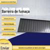 Painéis de Barreira de Fumaça de Aço à Prova de Fogo Cortina de Fumaça Ignífuga Material Barreira de Fumaça Elétrica Cortina de Fumaça Elétrica Opcional para Evacuação de Fumaça