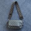 2024 Nueva Moda Bolso de Hombre Bolso Cuadrado Pequeño Cuero Suave Casual Bolso de Hombro Calle Cartera Pequeña Bolso para Teléfono Móvil Bolso Bandolera