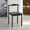 Simples Moderno Nórdico Quarto Dormitório Cadeira Chifre de Boi Banqueta Encosto Mesa Sala de Jantar em Casa Cadeira de Jantar Sala de Estudo do Aluno