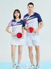 Roupas de Badminton de Alta Qualidade Feitas de Elastano, Secagem Rápida e Respiráveis, Unissex para Competição e Treinamento de Vôlei, Tênis e Tênis de Mesa