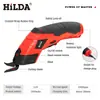Tijeras Eléctricas Hilda de Mano Batería de Litio Recargable Enchufable Transfronterizo Nuevo DIY Cuchilla de Acero Aleado Tijeras de Corte para Tela