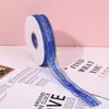 Cinta de 1 cm para embalaje de flores, material de embalaje para ramo, regalo de bricolaje, decoración de regalo, cinta de hilo bronceador, venta al por mayor