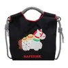 Bolsa Cubo Estilo Japonés Bordada Linda Perro Salchicha para Mujer Modelo Nuevo 2026 Bolsa para Teléfono para Ir al Trabajo Bolso de Hombro Único Cruzado