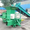 Prensa automática de silagem, prensa de compactação de colmo de milho e forragem de trigo, prensa de silagem autopropelida