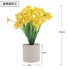 Flores Artificiais Amazon, Plantas Aquáticas, Flores de Tecido Serigrafado, Grama de Primavera, Violetas, Decoração Externa, Vasos de Flores Artificiais, Flores para Decoração de Casa