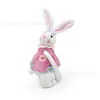 2026 Conejo de Pascua de Peluche Transfronterizo Muñeco Gnomo Estrella para la Punta del Árbol Muñeco Lindo de Pie Adorno de Decoración de Ambiente