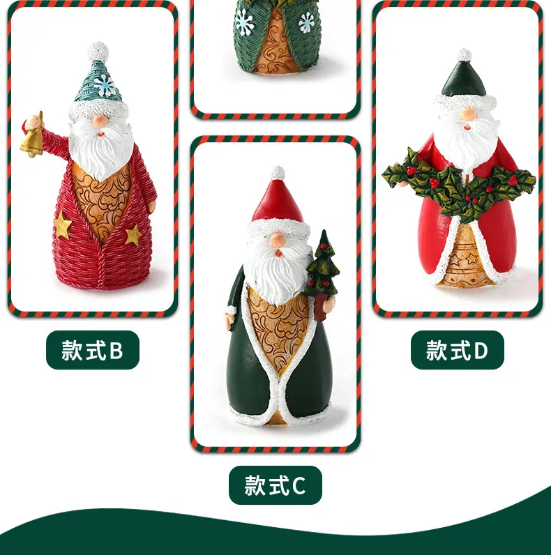 圣诞老人树脂摆件_03