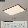 Lámpara de techo LED de espectro completo estilo vintage para dormitorio, luminaria principal para comedores y salas de estar, diseño moderno minimalista de Zhongshan