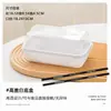 Caja de Empaque para Rollo de Pastel Rollo Suizo Japonés Corte Piel de Tigre Abrazo Rollo Postre Occidental Horneado Pastelería Caja de Pastel de Durazno