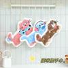 Copyright Colgable Engrosado Súper Absorbente Lindo Dibujo Animado Toalla de Mano Vellón de Coral Cuadrado Pequeño Cocina Baño Doble Uso