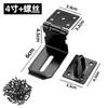 Cerradura Especial Transfronteriza Acero Inoxidable Engrosado Armario Gabinete Puerta Cajón Puerta de Madera Caja de Nariz Hebilla Candado Hebilla de Marca