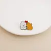 Gran Venta de Liquidación Broche de Dibujos Animados Sanrio Ballena Estrella de Mar Vida Marina Lindo Peluche Pin Decoración