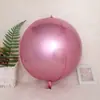 Globos de Papel de Aluminio Seleccionados Cuidadosamente, Globos Redondos 4D, Decoración para Bodas y Fiestas de Cumpleaños, Venta al por Mayor de Globos de Papel de Aluminio