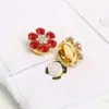 Fabricante de Cubre Botones de Pedrería Gemelos para Puños de Camisa Accesorios de Ropa Cubre Botones de Diamante
