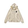 Suéter con Capucha para Estudiantes de Secundaria Abrigo para Mujer Ropa con Capucha Sudadera con Capucha Estampada High Street Nuevo Unisex para Damas Cool