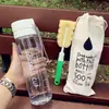 Copo de Água Plástico Atacado Copo de Água Alto Valor Grande Capacidade Garrafa de Água Masculino e Feminino Popular ins Copo de Água Copo de Estudante