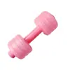 Halteres para mulheres equipamento de fitness para uso doméstico barra fina para barriga kettlebell crianças e adolescentes halteres pequenos par de 2KG