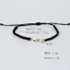 Suministro Exclusivo Transfronterizo para Cuentas Luminosas Creativas Personalizadas Europeas y Americanas Tejido de Amor Amistad Tarjeta Pulsera Estilo Tejido a Mano