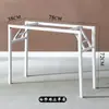 Pernas Portáteis Dobráveis para Mesa Suporte Pernas Pequenas para Mesa Acessórios para Mesa Dobrável Estrutura de Ferro Suporte Quadrado para Pernas Prateleira de Armazenamento Jian Zhao Zhi Sun
