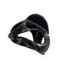 Pinza de tiburón transparente de alta gama y ligera, pinza para el pelo simple y elegante para la parte trasera de la cabeza, accesorio para el pelo versátil para ir al trabajo