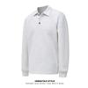 Sudadera Popular de Peso Pesado 320g con Solapa Cosida para Hombre, Top de Manga Larga, Chaqueta, Cuello Polo, Nuevo Estilo Primavera y Otoño 2025 para Hombre