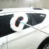 Cepillo Telescópico para Lavado de Autos con Mango Largo, Mopa con Cerdas Suaves para Limpieza Segura de Vehículos