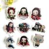 Broche Acrílico de Ghost Blade Dibujos Animados Animación Alrededores Insignia de Estudiante Corazón de Niña Accesorios para Bolsa Colgante Parche