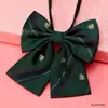 [Corbata sin cremallera] Corbata de lazo JK japonesa gratis para estudiantes universitarias, estilo universitario, corbata rayada de corona