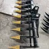 Rastelo Descompactador Multi-Dentes para Escavadeira, Rastelo para Escavadeira Tipo Roda, Rastelo Descompactador de Nivelamento, Rastelo para Escavadeira Tipo Roda