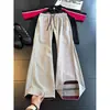 Calça Masculina Color Block de Secagem Rápida Verão Design Moderno Respirável Casual Calça Reta cleanfit