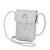 Bolsa de Celular de Couro Genuíno para Mulheres Transversal, Moda de Alto Padrão, Bolsa de Ombro de Couro Bovino de Primeira Camada, Bolsa de Celular Leve, Exportação Simples