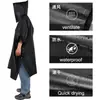 Poncho Impermeável para Adultos, Poncho de Chuva Três em Um Impermeável para Caminhada, Pesca, Camping Multifuncional ao Ar Livre, Montanhismo, Lona de Proteção contra Chuva