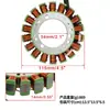 Estator de Bobina Adequado para Yfm660Fa 660 2002-2008 5Km-81410-00