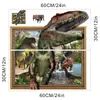 Nuevos adhesivos de pared 3D de fábrica pared rota nave espacial Planeta Dinosaurio sala de estar dormitorio habitación infantil pared de fondo pintura decorativa una variedad
