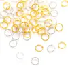 Accesorios para joyería de aleación DIY juego de encaje anillo de cuentas anillo de cuentas redondo de doble agujero material de cuentas anillo espaciador V152