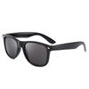 Gafas de Sol Polarizadas Vintage Europeas y Americanas, Moderno Marco Negro Clásico para Hombre, Monturas de Gafas Retro de Exportación